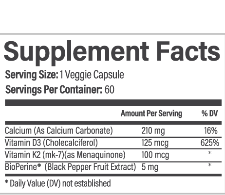 D3 + K2 Chewable